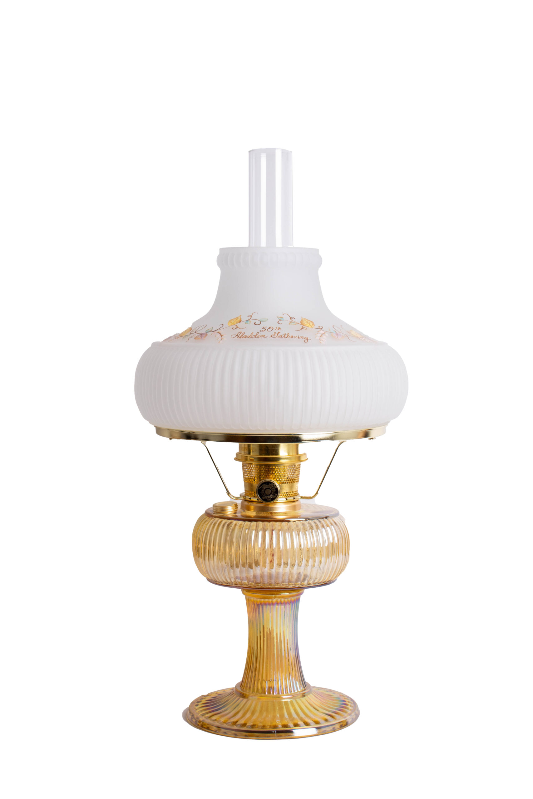 B2301-301 Aladdin Brass Heritage Lamp /301 Shade - Aladdin Lamps Good  Pickin's